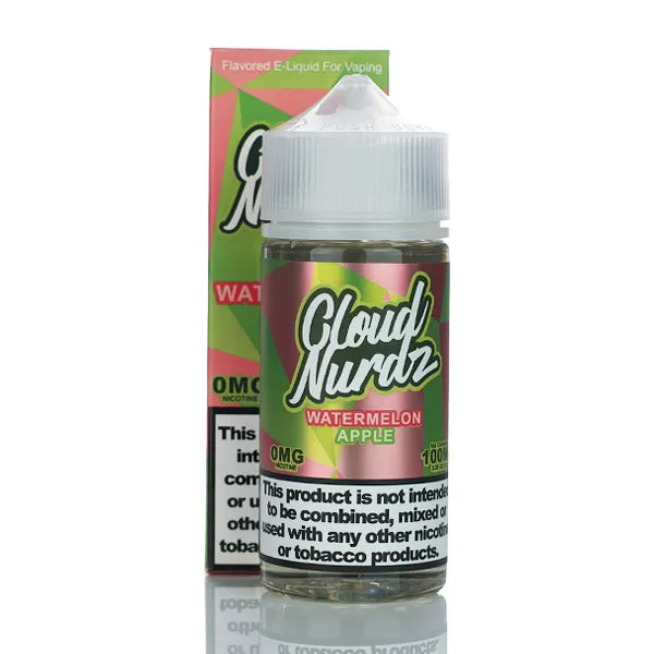Cloud Nurdz E-Liquid - No Nicotine Vape Juice - 100ml - Black Coral